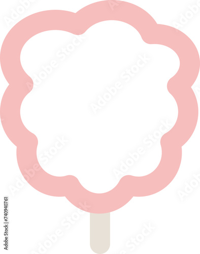 Cotton candy icon
