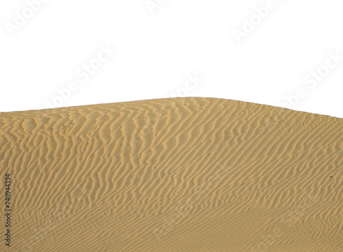 Fototapeta Naklejka Na Ścianę i Meble -  sand dunes in sunny day isolated