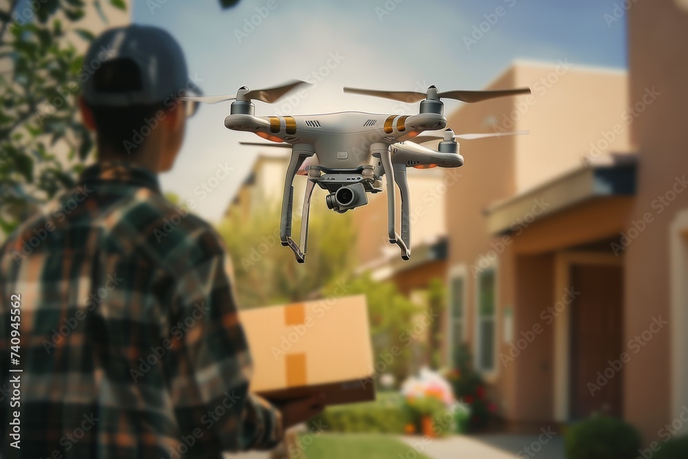 Smart package Drone Delivery smart gardening. Parcel drone delivery liability box accessibility initiatives shipping. Logistic smart garage door openers mobility smart weather monitoring
