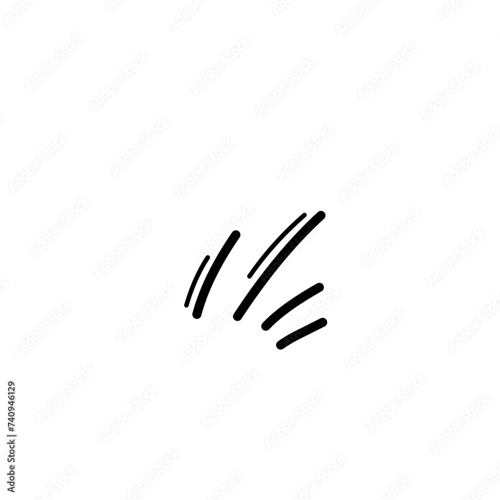 Line movement element Line movement element
