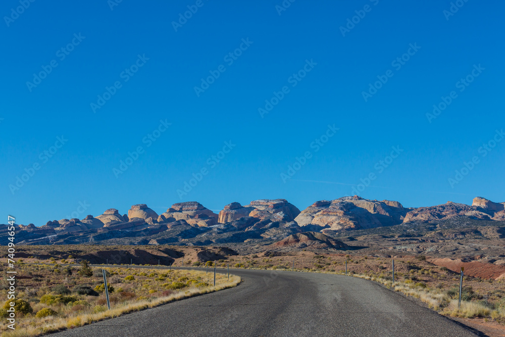 Road in prairie Road in prairie