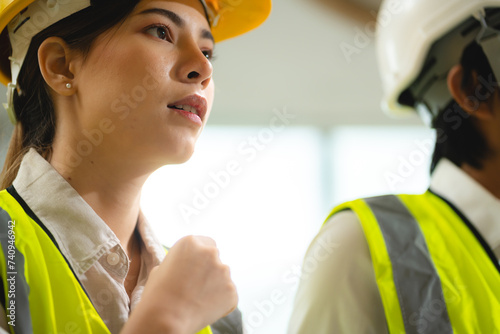Construction engineer with ...