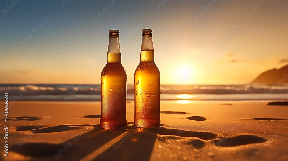 A glass of fresh and cold beer on the background A glass of fresh and cold beer on the background
