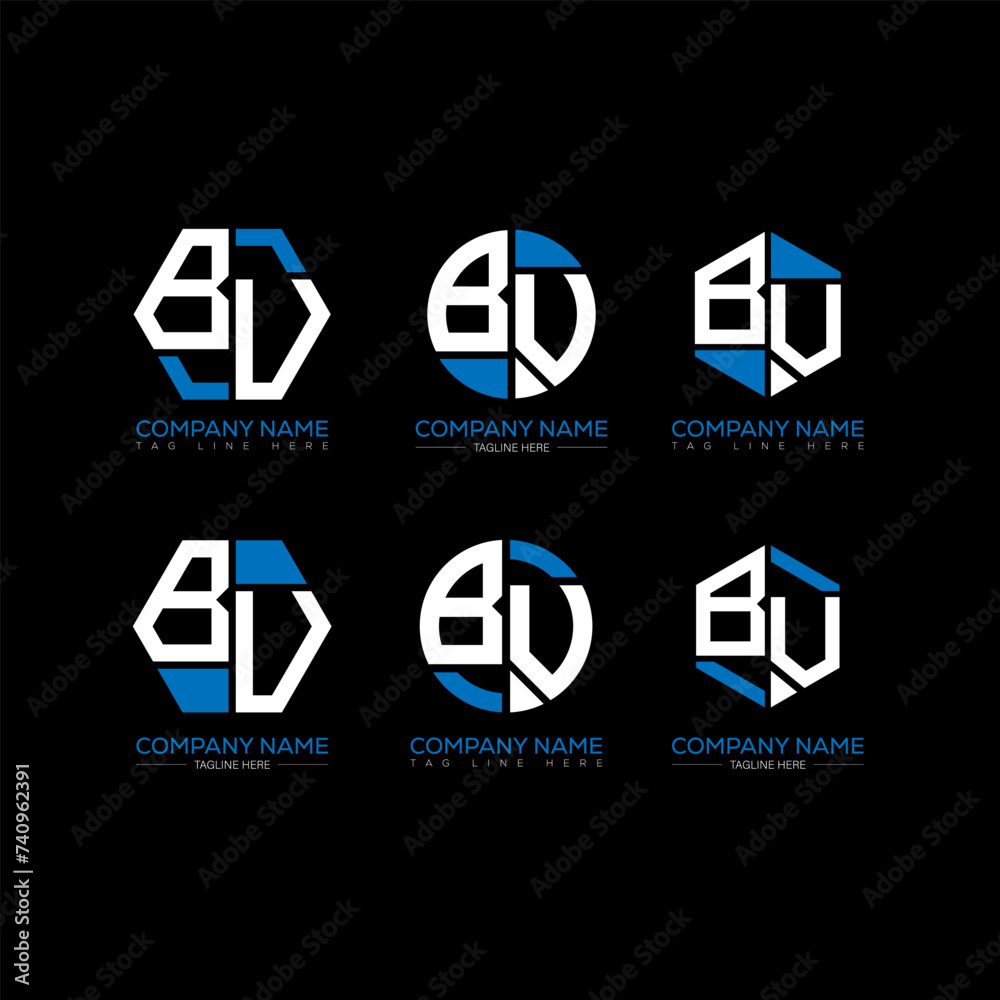 BV letter logo set design.BV monogram polygonal and circle shape vector. BV unique design.
BV letter logo set design.BV monogram polygonal and circle shape vector. BV unique design.