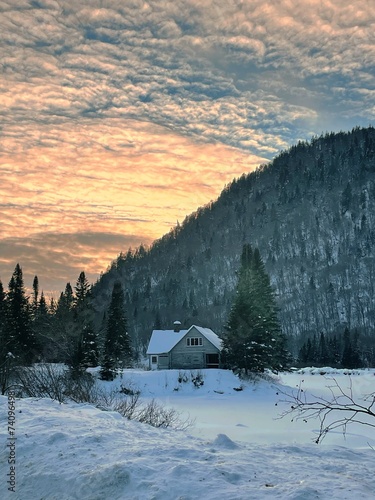 Parc National de la Jacques Cartier au Québec