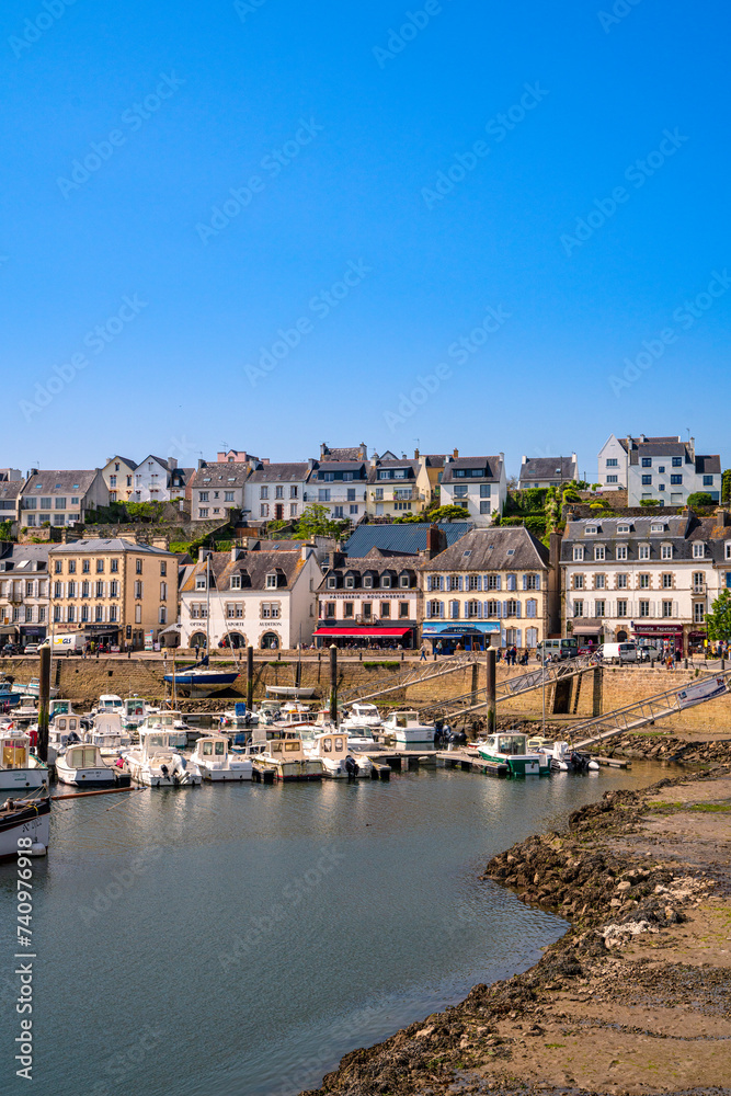 Hafen von Audierne Finistere Bretagne Frankreich