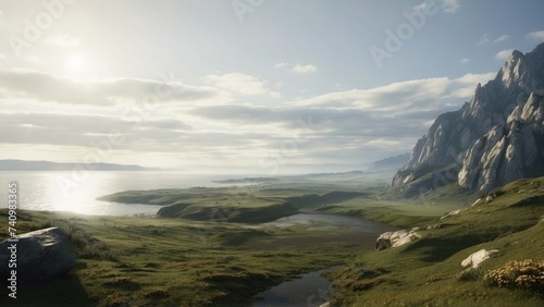 Open World Beautiful Places Game Art