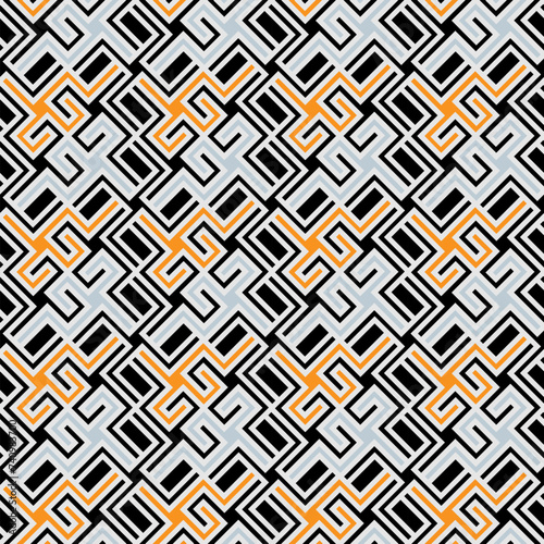 Abstract geometric seamless pattern.