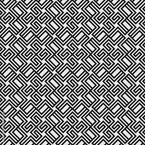 Abstract geometric seamless pattern.