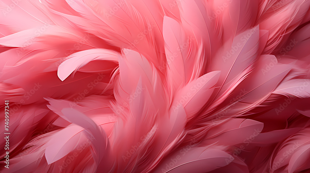 Soft feather decoration, feather texture Soft feather decoration, feather texture