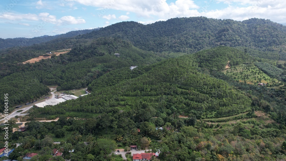 Ipoh, Malaysia - February 19 2024: The Gaharu Tea Valley