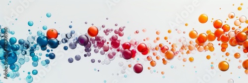 Bright abstract colorful background with colorful drops