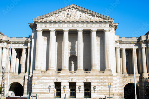 building facade national museum in washington dc
