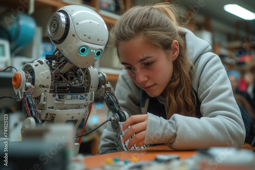 student and Robotics Experimentation: engage in robotics experimentation, programming and testing robotic systems equipped with sensors and actuators to perform tasks autonomously or under remote photo
