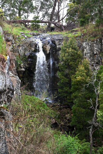 Sailors Falls waterfall ,Hepburn Regional Park, Daylesford, Victoria, Australia © burnstuff2003