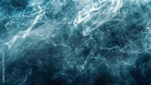 Dramatic abstract smoke and fog texture background . generative AI