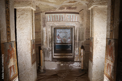  tombs of the Nobles in Aswan, Egypt
