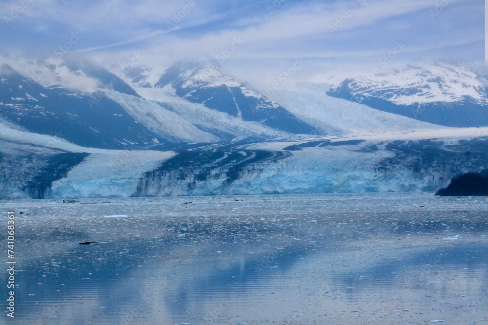 College Fjord Glaciers in Remote Alaska
