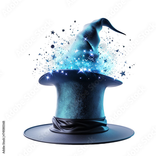 Augmented Reality Magic Tricks isolated on transparent background