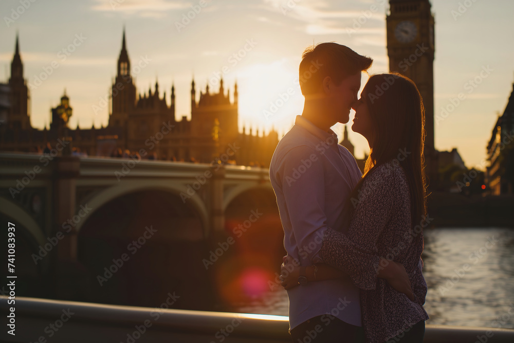  Romantic Sunset in London