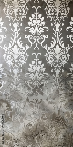 Gray vintage background, antique wallpaper design