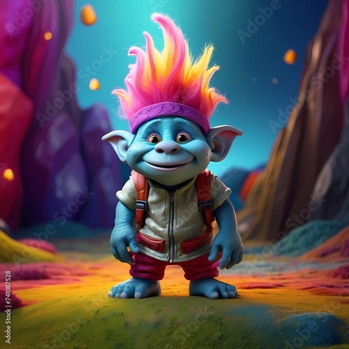 Explore Whimsy: Colorful Little Trolls AND GNOMES Collection