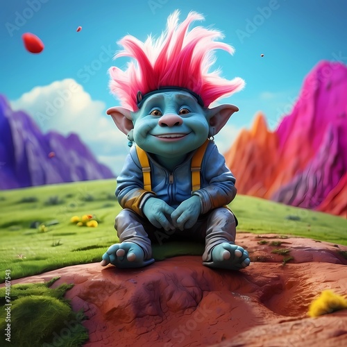 Explore Whimsy: Colorful Little Trolls AND GNOMES Collection