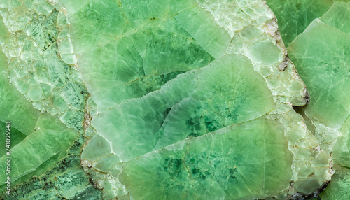 Green Fluorite stone background, natural texture in fresh color as part of your interior work. High-resolution photo.