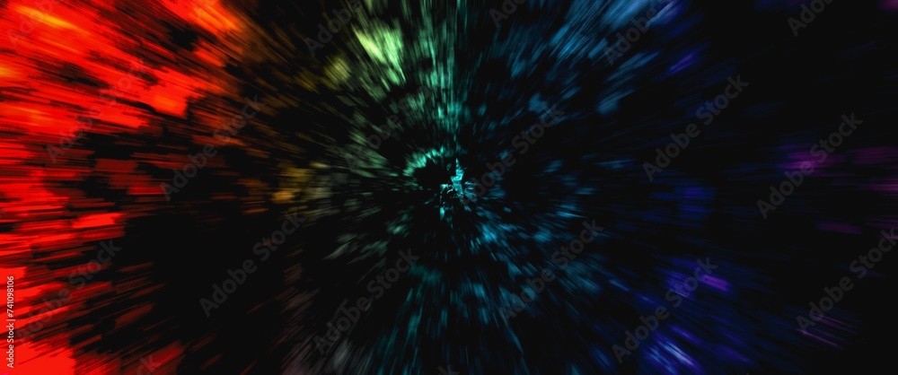 dark colorful abstract background