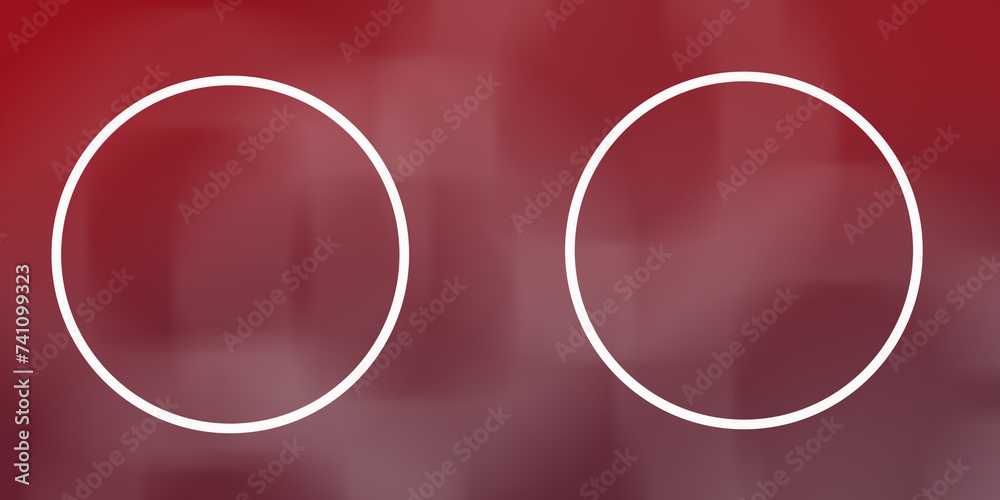 Obraz premium background with circles, top view mock up for product display