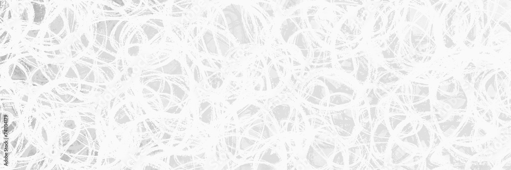 Foto Abstract white background texture pattern, textured hand drawn white circles or