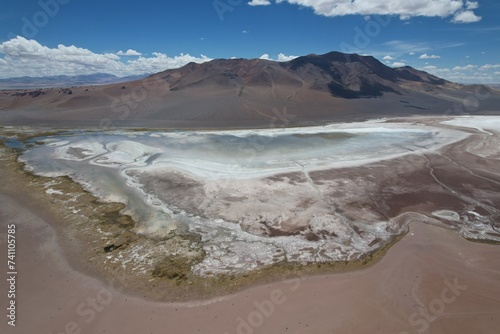 Laguna Diamante, Salar de Tara. San Pedro de Atacama. Chile