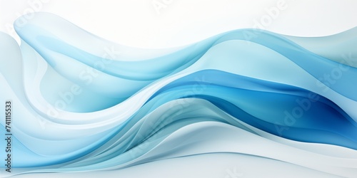 Abstract waves background © toomi123