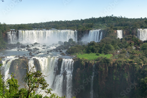 waterfall in park