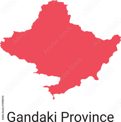 Province of Nepal, Gandaki Province or pradesh photo
