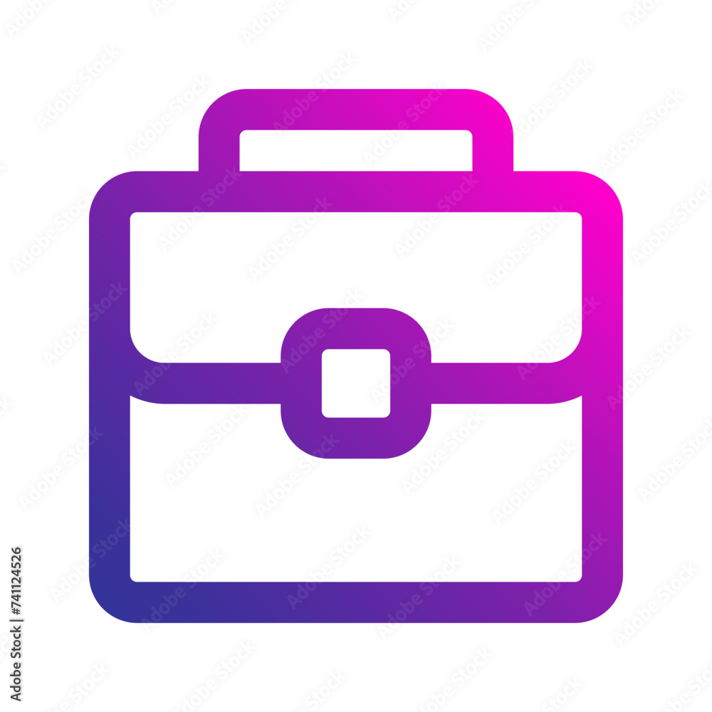 briefcase gradient icon briefcase gradient icon