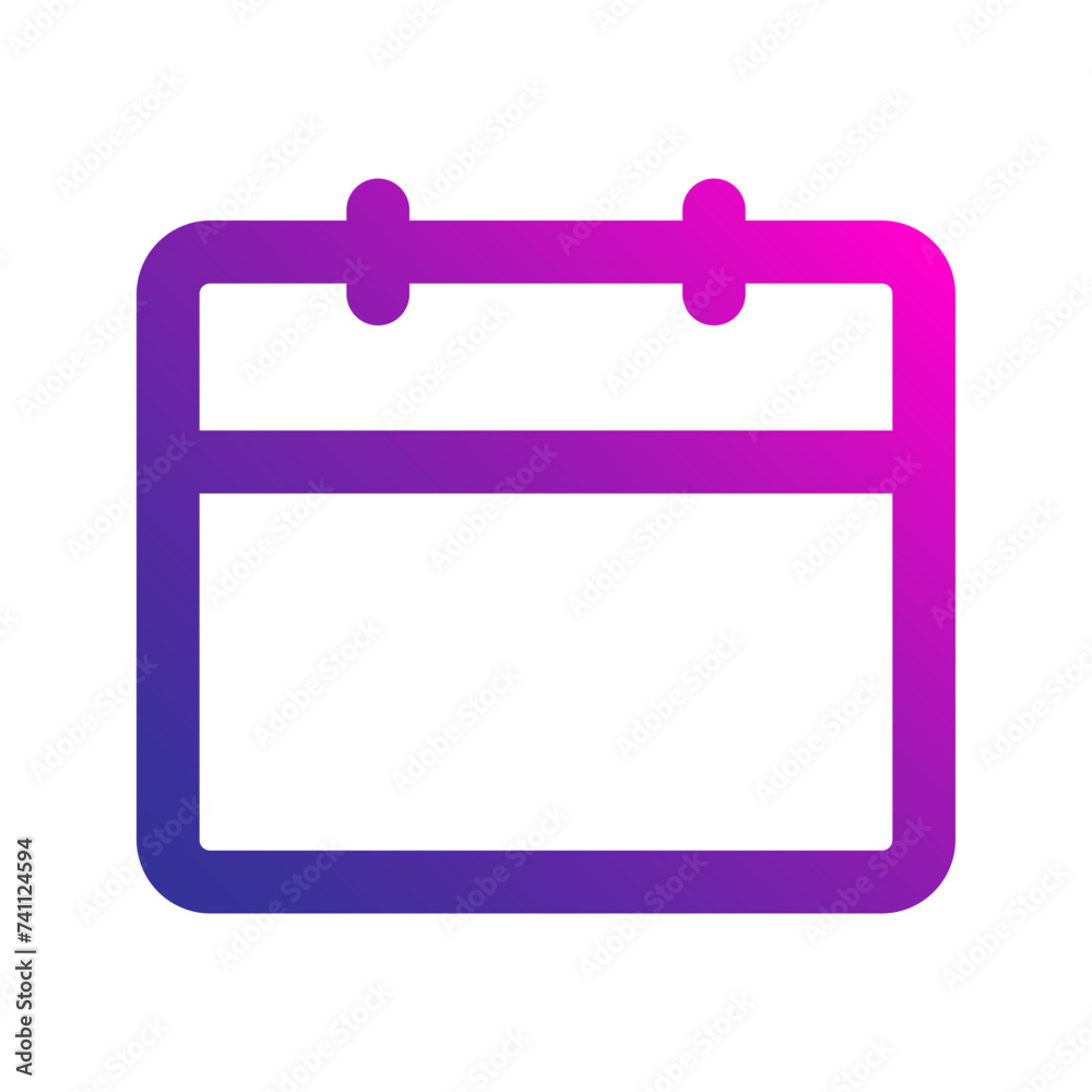 calendar gradient icon calendar gradient icon