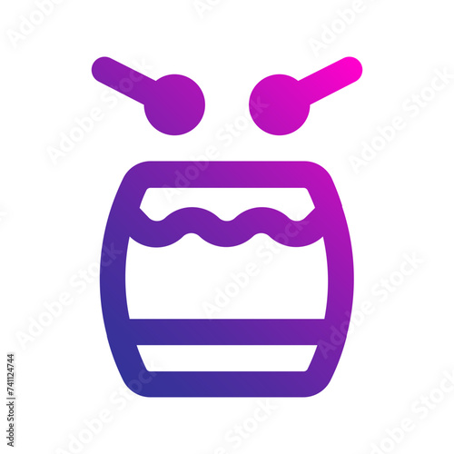drum gradient icon