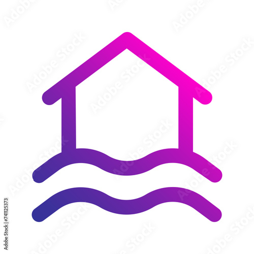flood gradient icon