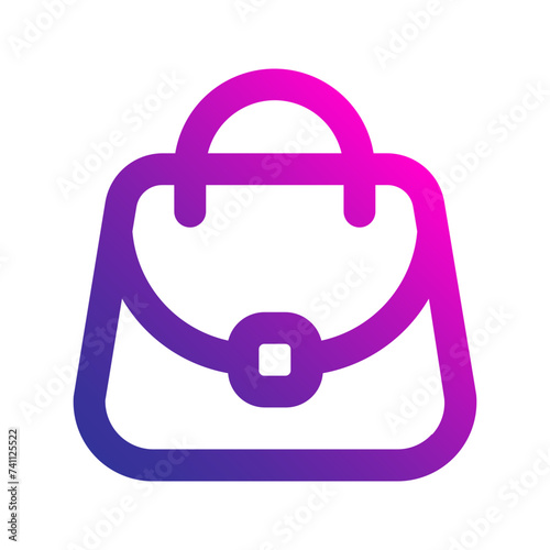 handbag gradient icon