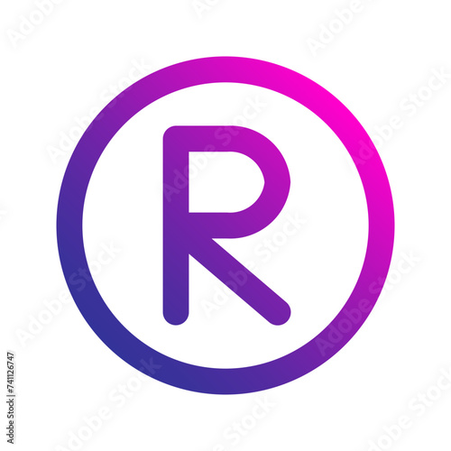 rand gradient icon