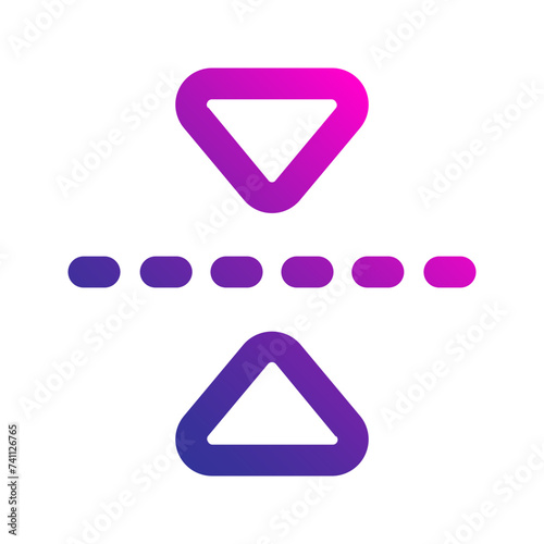 reflect gradient icon