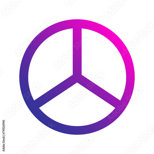segmentation gradient icon