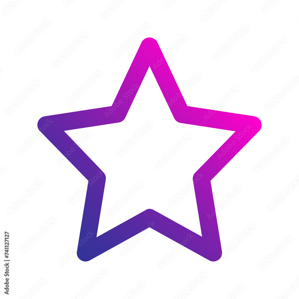 star gradient icon star gradient icon