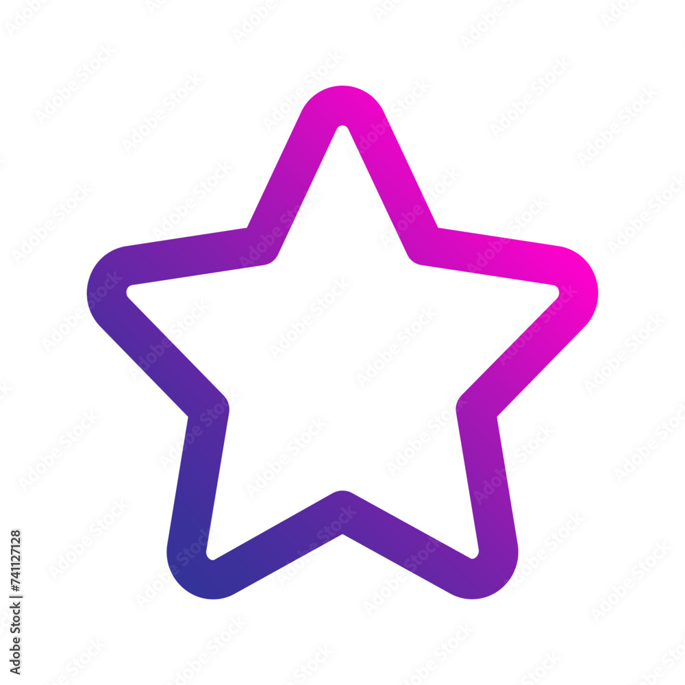 star gradient icon star gradient icon