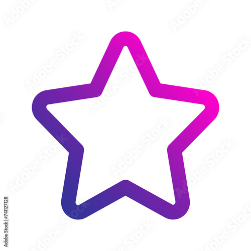 star gradient icon