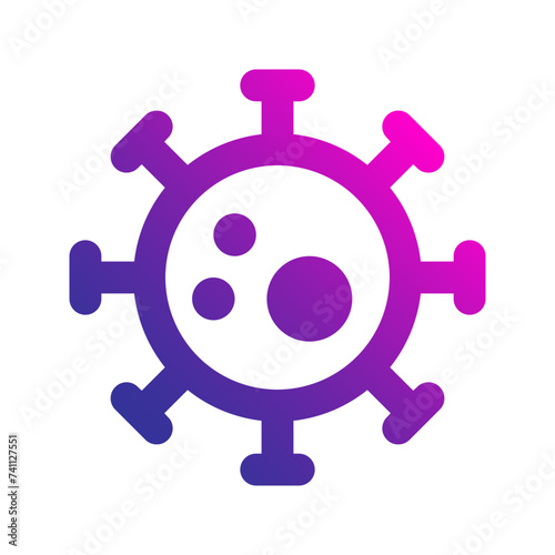 virus gradient icon