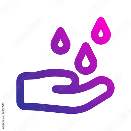 wudhu gradient icon
