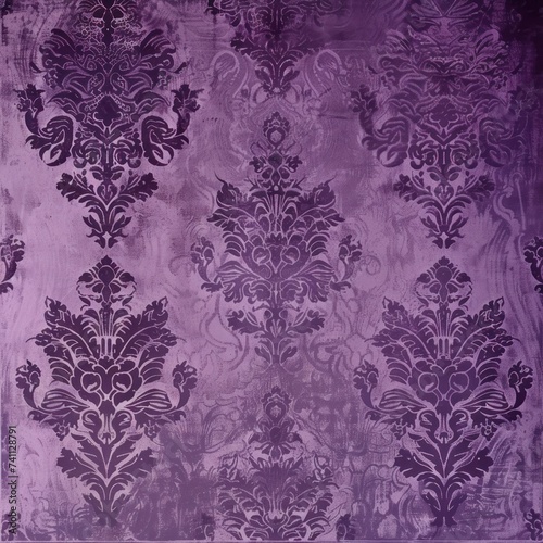 Purple vintage background, antique wallpaper design