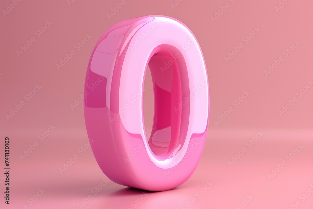 Numeral 0 zero, anniversary or birthday date concept. Background with selective focus and copy space Numeral 0 zero, anniversary or birthday date concept. Background with selective focus and copy space